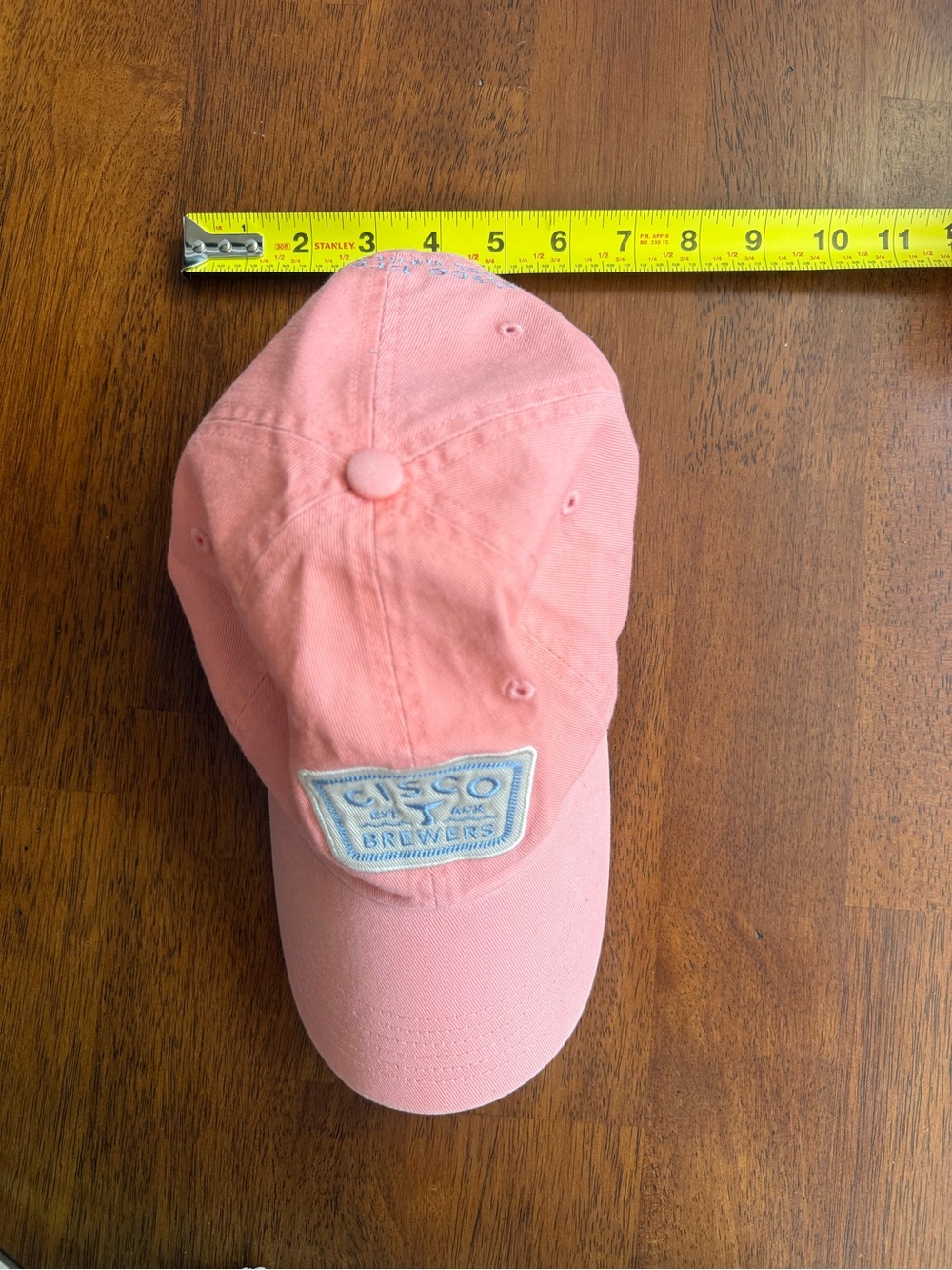 Cisco Brewers NANTUCKET / ACK Pink Baseball Cap - Picture 3 of 6